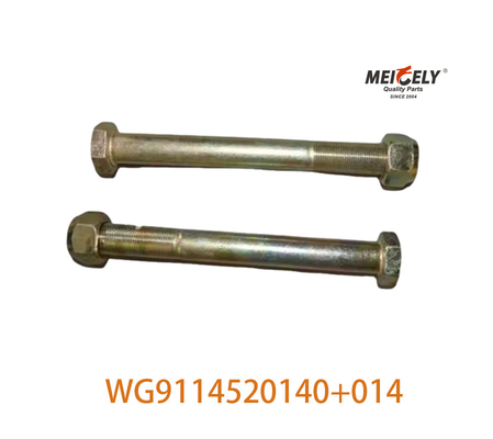 Original WG9114520140+014 Apply For HOWO Front Steel Plate Center Bolt