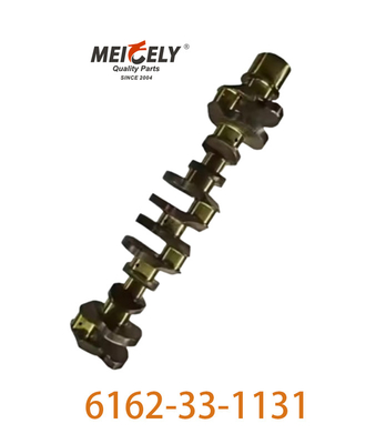 6D17 Crankshaft 6162-33-1131 For Mitsubishi Diesel Engine