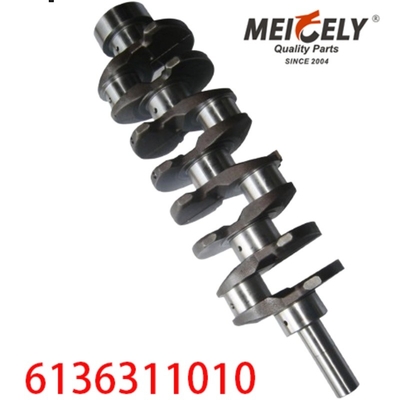 6136-31-1010  HFC1040 Engine Crankshaft For Komatsu Excavator