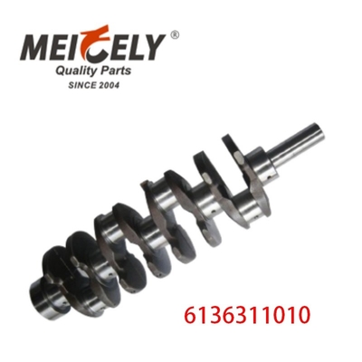 6136-31-1010  HFC1040 Engine Crankshaft For Komatsu Excavator