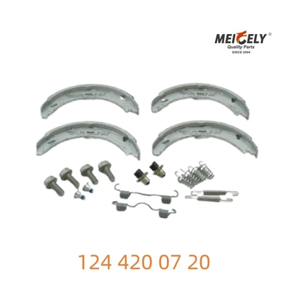 124 420 07 20 OEM Parking Brake Shoe Set For Mercedes-Benz