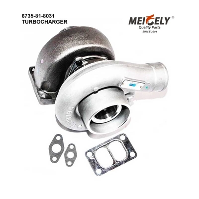 Excavator Turbocharger 6735-81-8031 / 6735-81-8500/6735-81-8401 for PC220-6 HX35 6D102 Engine