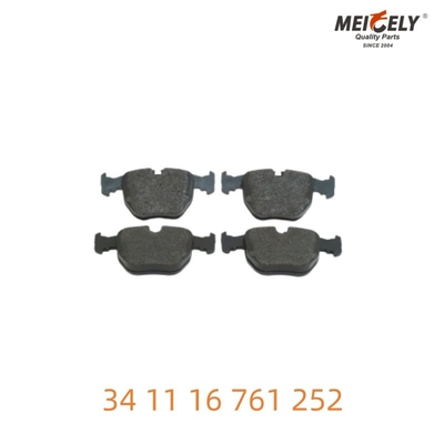 Race-Tested 34 11 16 761 252 Brake Pad Set Proven Reliability For BMW