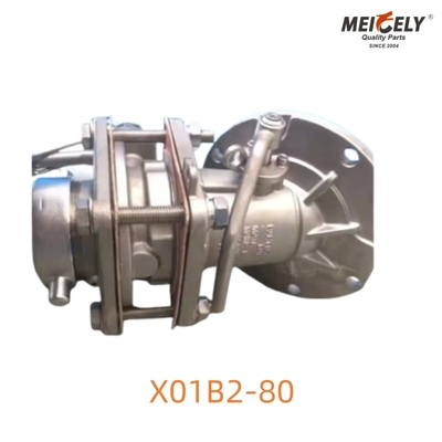 X01B2-80 Cleanflow Foot Valve Ultra Hygienic Solution For Tank Truck Operations