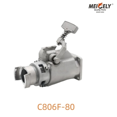 C806F-80 Heavy-Duty Industrial Grade Discharge Faucet Valve For Tank Trucks