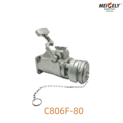 C806F-80 Heavy-Duty Industrial Grade Discharge Faucet Valve For Tank Trucks
