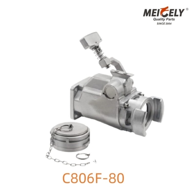 C806F-80 Heavy-Duty Industrial Grade Discharge Faucet Valve For Tank Trucks