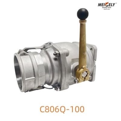C806Q-100 Durable Unloading Ball Valve For Heavy-Duty Tank Trucks