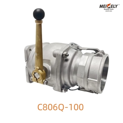 C806Q-100 Durable Unloading Ball Valve For Heavy-Duty Tank Trucks
