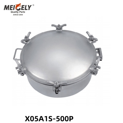 High-Quality Stainless Steel Manhole Cover X05A1S-500P For Water Tank Truck