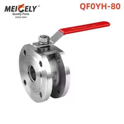 High-Quality ONE-PC Round / Square Flange Ball Valve QF02YH-80 QF02FH-80 For Tank