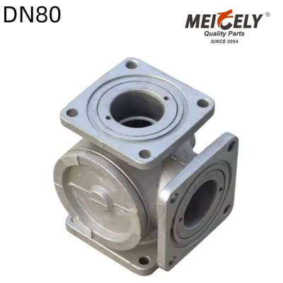 One Way / Three Way Flange Ball Valve QF01Y-80 DN80 For Water Tank Truck