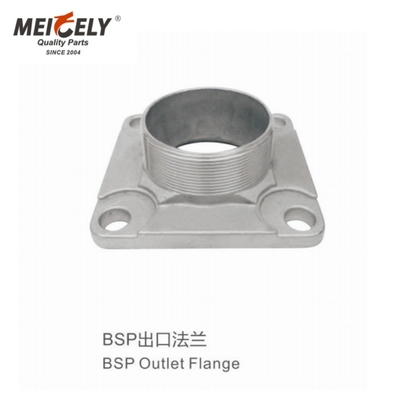 Tank Ancilaries BSP Outlet Flange / Dust Cap / Fusible Link Assembly For Water Tank Truck