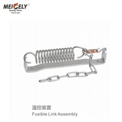 Tank Ancilaries BSP Outlet Flange / Dust Cap / Fusible Link Assembly For Water Tank Truck