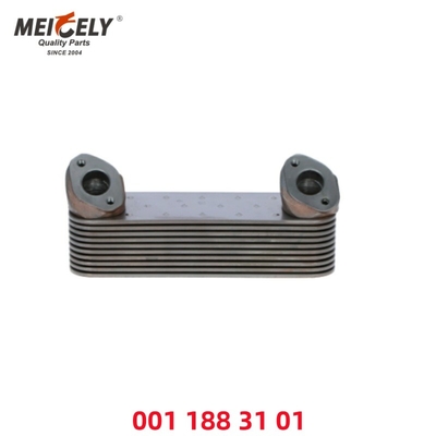 Combo Quick Cooling 001 188 01 31 /002 188 18 01 Engine Oil Cooler For  MERCEDES-BENZ