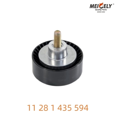 11 28 1 435 594 BMW Belt Tensioner Pulley High Strength Replacement