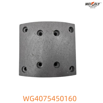 WG4075450160 Howo Brake Pads Reliable Friction Material For Optimal Stopping Power