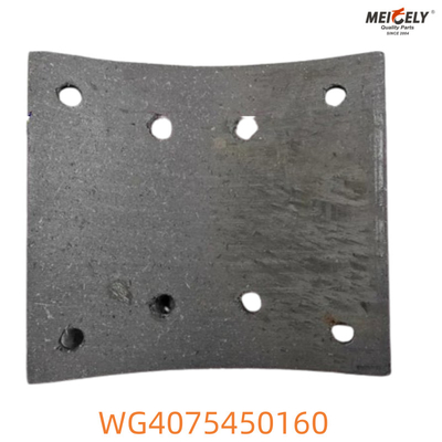 WG4075450160 Howo Brake Pads Reliable Friction Material For Optimal Stopping Power