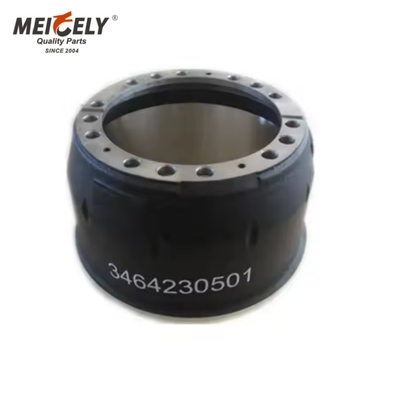 Truck Spare Parts Brake Drum 3464230601 For M-BENZ VOLVO IVECO DAF