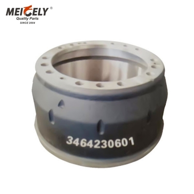 Truck Spare Parts Brake Drum 3464230601 For M-BENZ VOLVO IVECO DAF