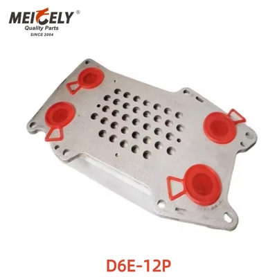 High-Quality Excavator Spare Parts  Engine Oil Cooler D6E-12P 04254427 For Cover Core Assy