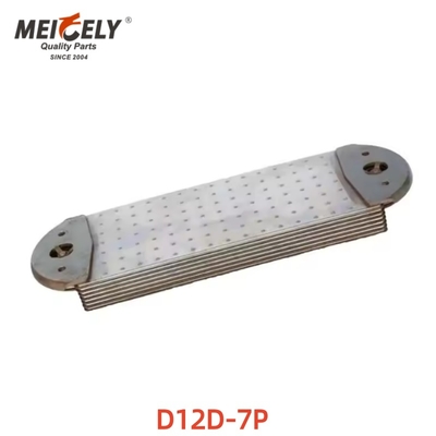 High-Quality Excavator Parts Engine Oil Cooler D12D-7P 20700516 20712461 20745961 1675774