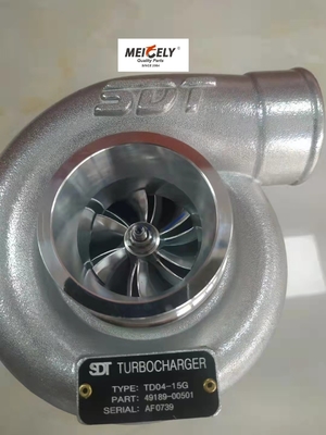 Metal Diesel Engine Turbocharger 49189 00501 AF0739 TD04-15G
