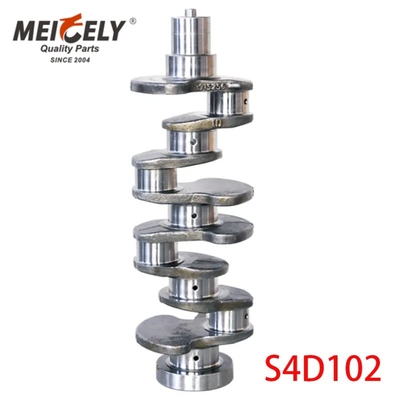 S4D102 S6D102 S6D107 S6D125 Forged Steel Cast Crankshaf For Excavator