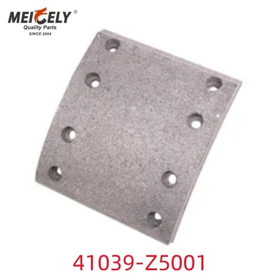 41039-Z5001 Brake Lining 44066-Z5063 Standard Type For Trucks Dongfeng