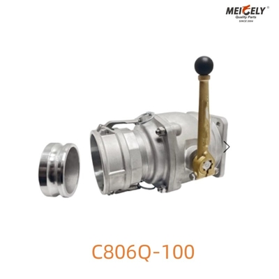 C806Q-100 Durable Unloading Ball Valve For Heavy-Duty Tank Trucks