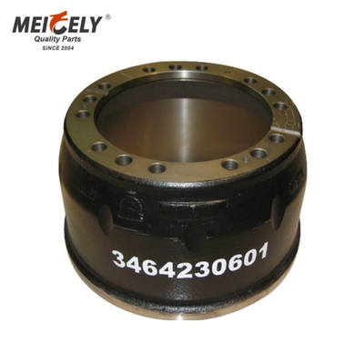 Truck Spare Parts Brake Drum 3464230601 For M-BENZ VOLVO IVECO DAF